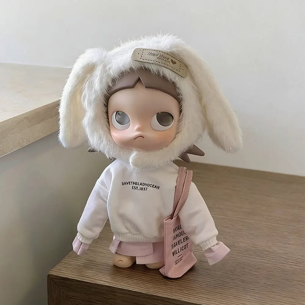 Plush Rabbit Set For Zsiga — 4-Piece, 20cm