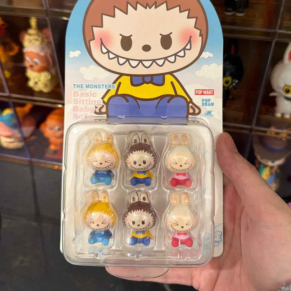 THE MONSTERS Pop Bean Labubu — Basic Sitting Baby Set