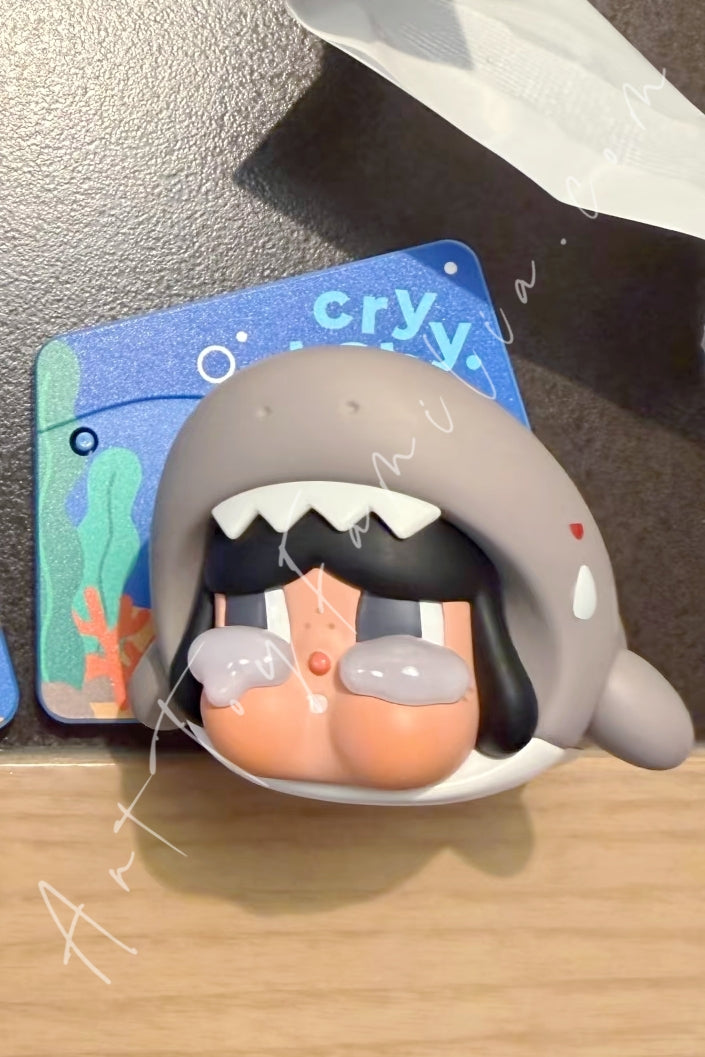 CRYBABY Cry Me an Ocean Series Fridge Magnet Figure - The Shark (Confirmed)