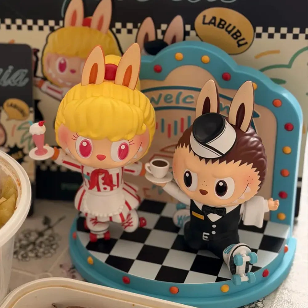 THE MONSTERS Labubu Cafeteria Figurine