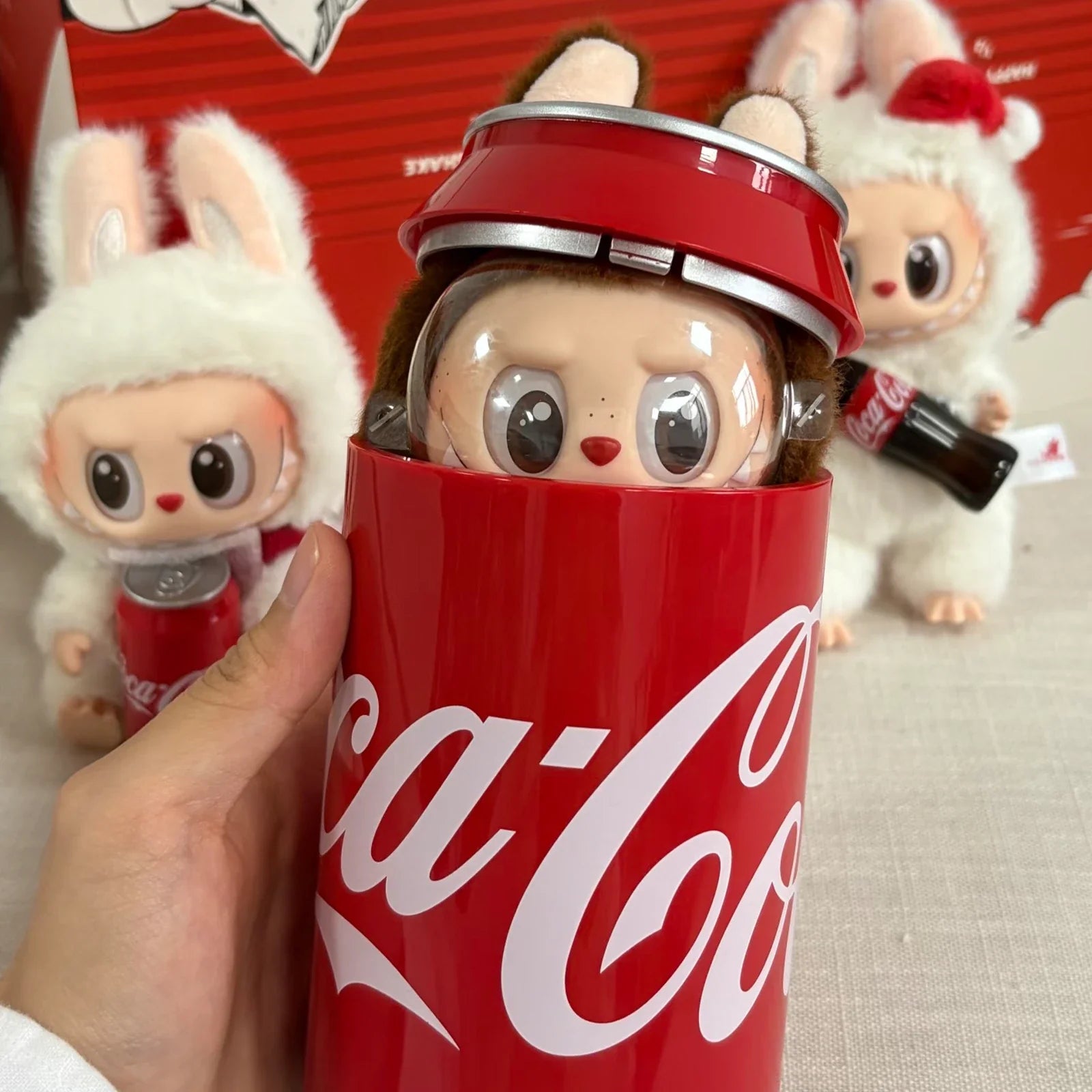 Labubu x Coca-Cola Vinyl Face - Pick Your Style | Pop Stash