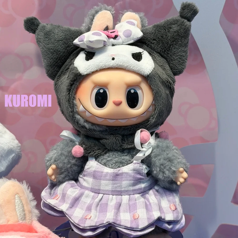 THE MONS Labubu × Hello Kitty and Friends Series Vinyl Plush Pendant