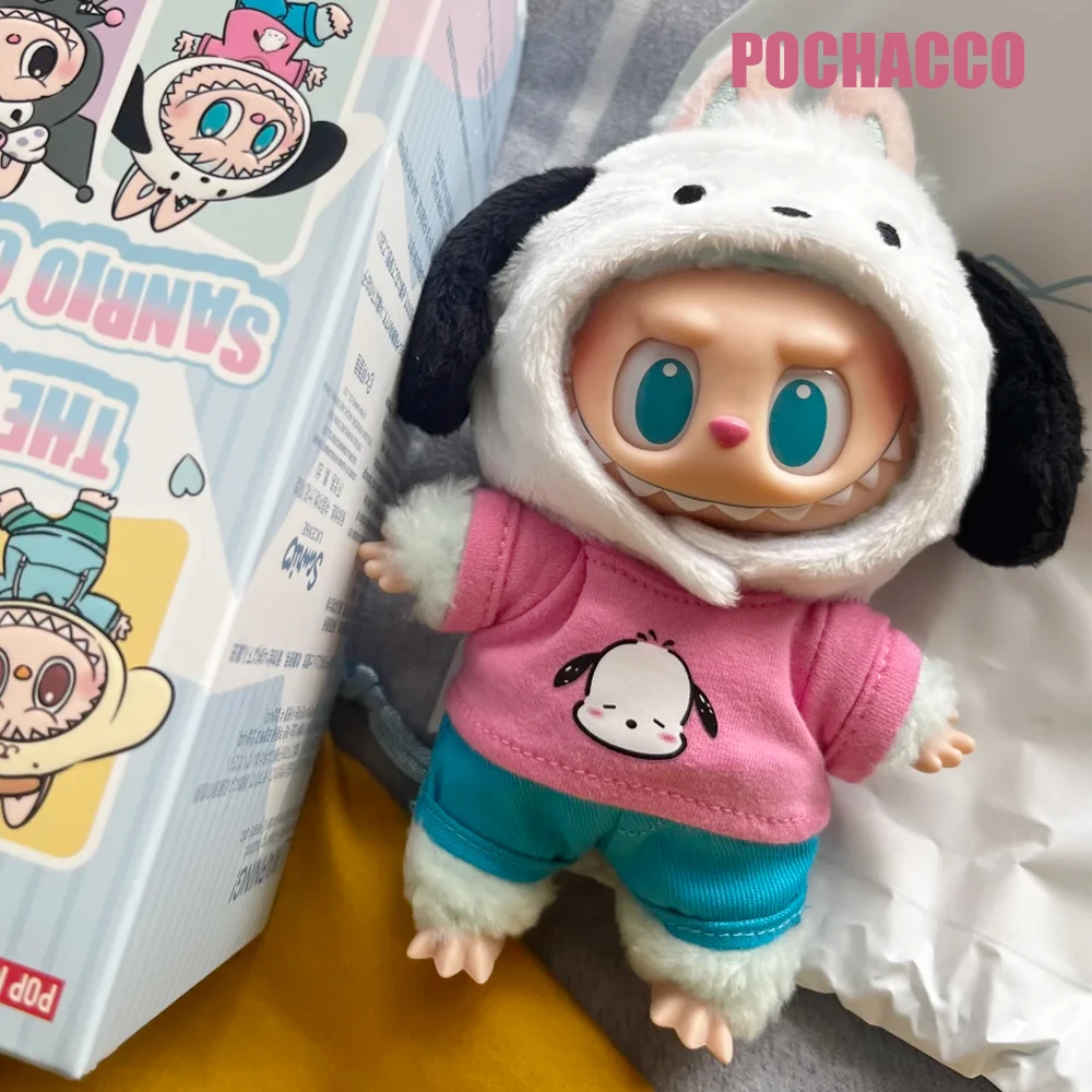 THE MONS Labubu × Hello Kitty and Friends Series Vinyl Plush Pendant