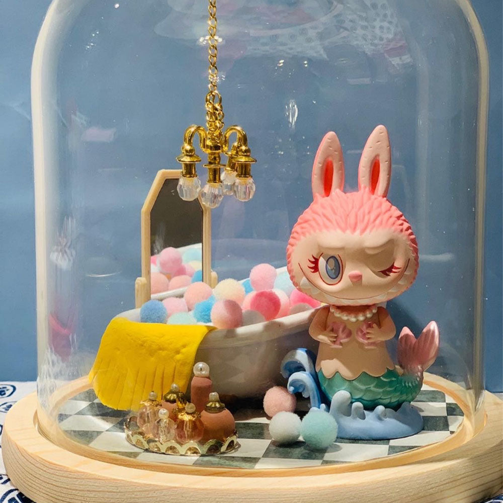 The Monsters Labubu Carnival series figures featuring Vampire Lord, Witch, and the secret Mermaid.