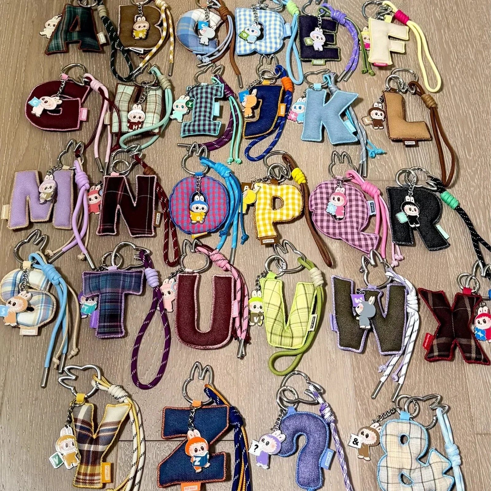 THE MONSTERS Labubu Pin For Love — Letter Pendant - main product card | KikiBuddies