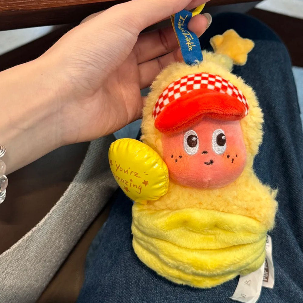 Twinkle Twinkle Be A Little Star Plush Pendant — 12.5–18cm