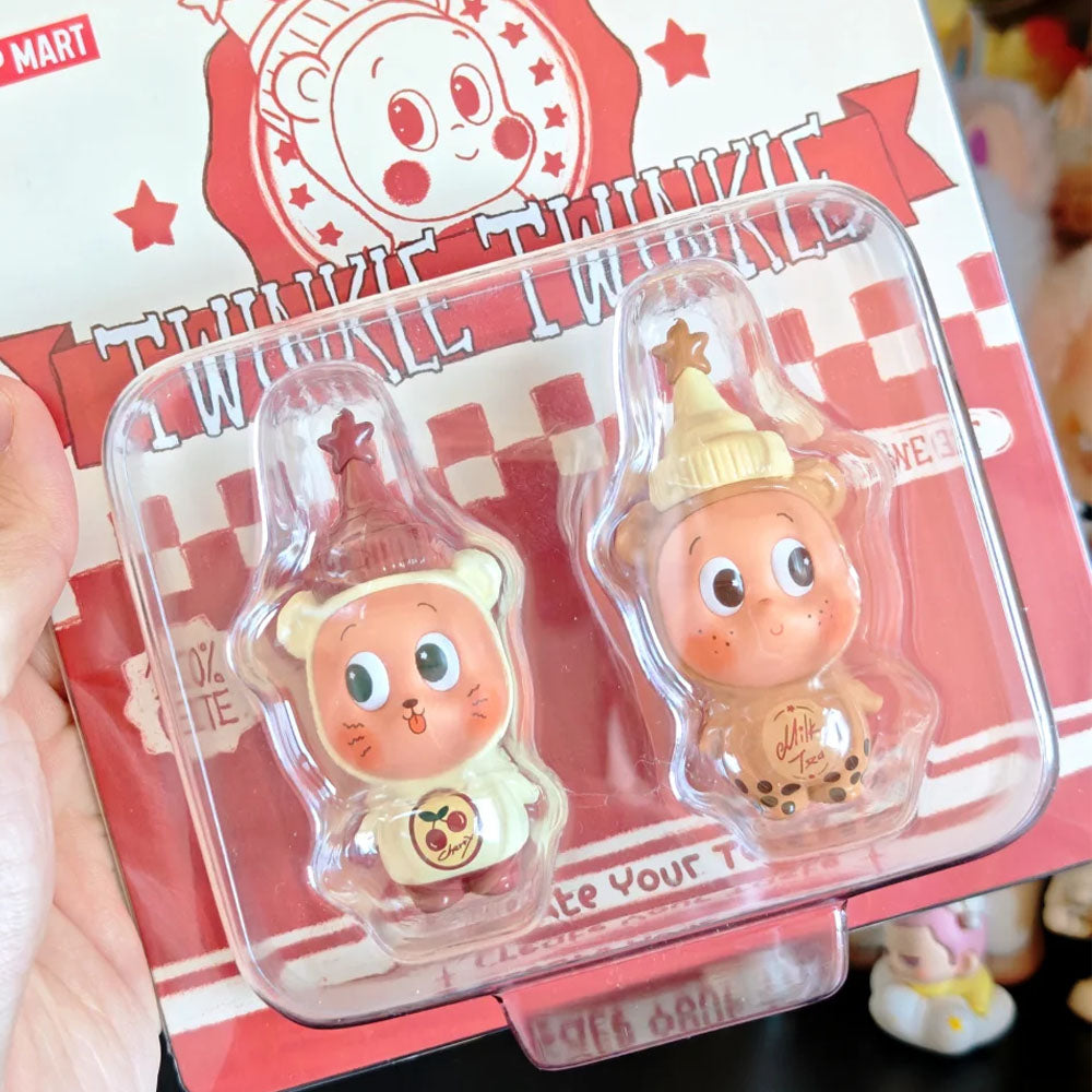 Twinkle Twinkle Create Your Taste Figurine - Bubble Milk Tea & Cherry Iced Tea