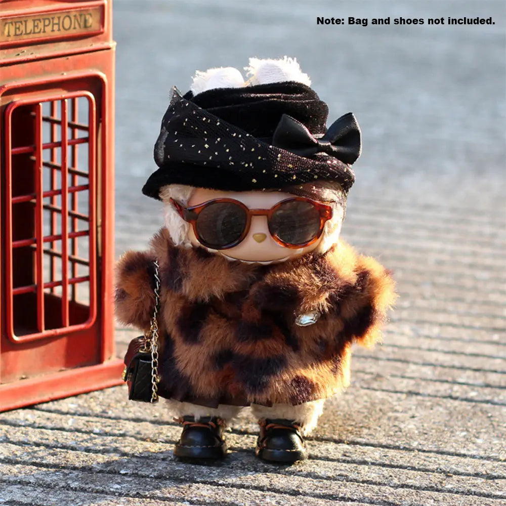 Vintage British OOTD Set — British Socialite Fur Edition 