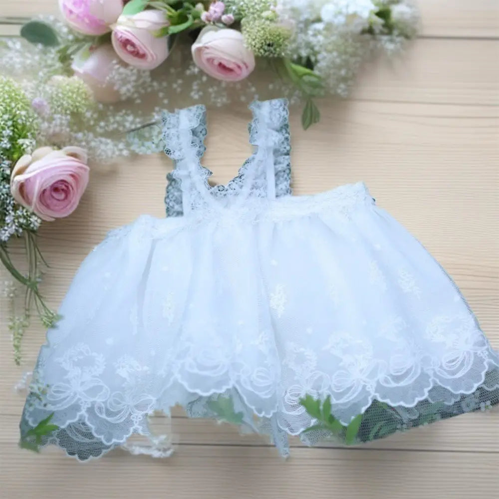 Ethereal Wedding OOTD Set #40 — Deluxe Bridal Veil & Lace Gown Edition (Zimomo Angel 58cm)