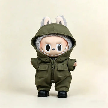 Ace Pilot 3-Piece Jumpsuit Set for Labubu 17cm - main product card | KikiBuddies