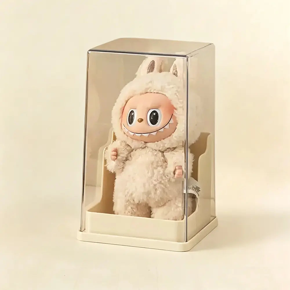 Labubu / The Monsters 17cm Display Case · Acrylic｜Figure Not Included, Dust Protection - main product card | KikiBuddies