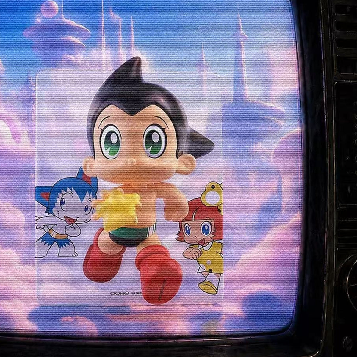 GOHO Go Astro Boy Go! Borderless Series Figure Blind Box - Astro Boy flying fantasy design example; illustrative series image, contents depend on purchase option