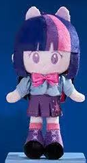 Twilight Sparkle - complete confirmed plush doll front view; selected named option supplies one doll; display props not included