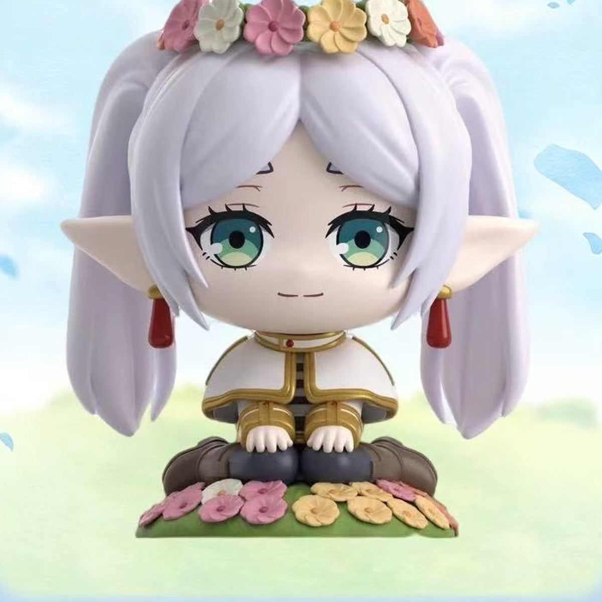 Frieren Beyond Journey's End Travel Diary Series Figure Blind Box - Flower-crowned Frieren hidden design detail; illustrative series image, contents depend on purchase option