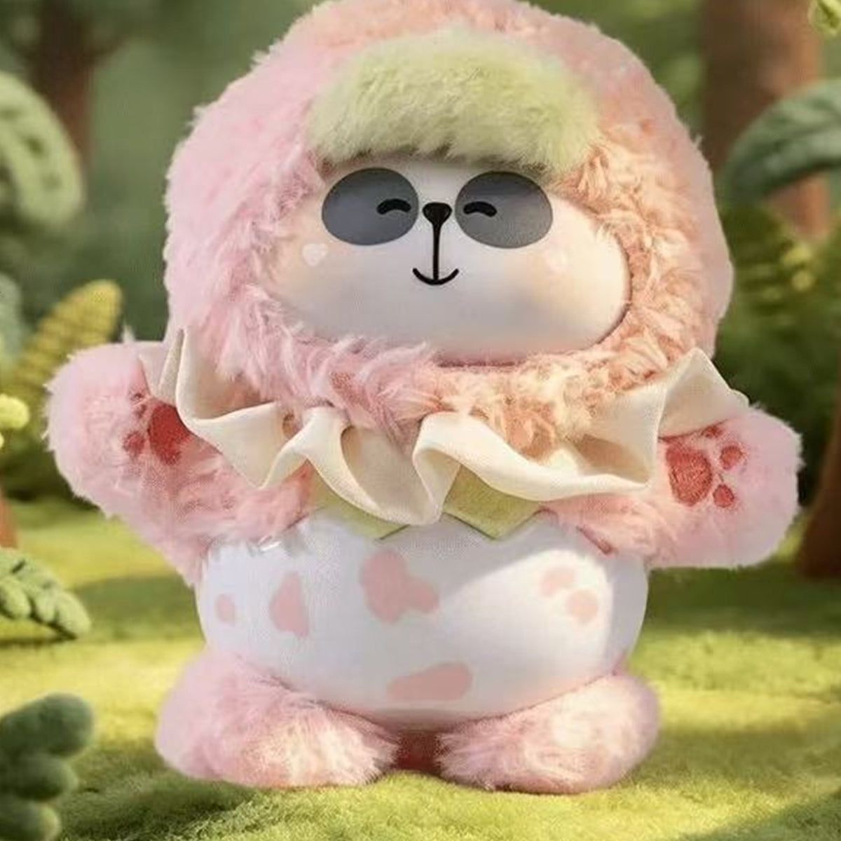 MR.PA Dinosaur Paradise Series Plush Doll Blind Box - Pink MR.PA Pterosaur design example; illustrative series image, contents depend on purchase option