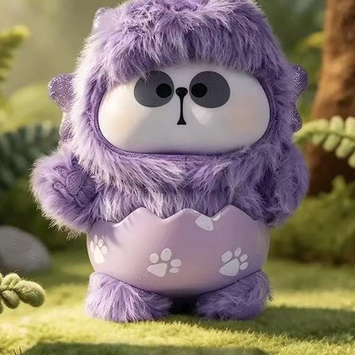 MR.PA Dinosaur Paradise Series Plush Doll Blind Box - Purple MR.PA Ankylosaurus design example; illustrative series image, contents depend on purchase option