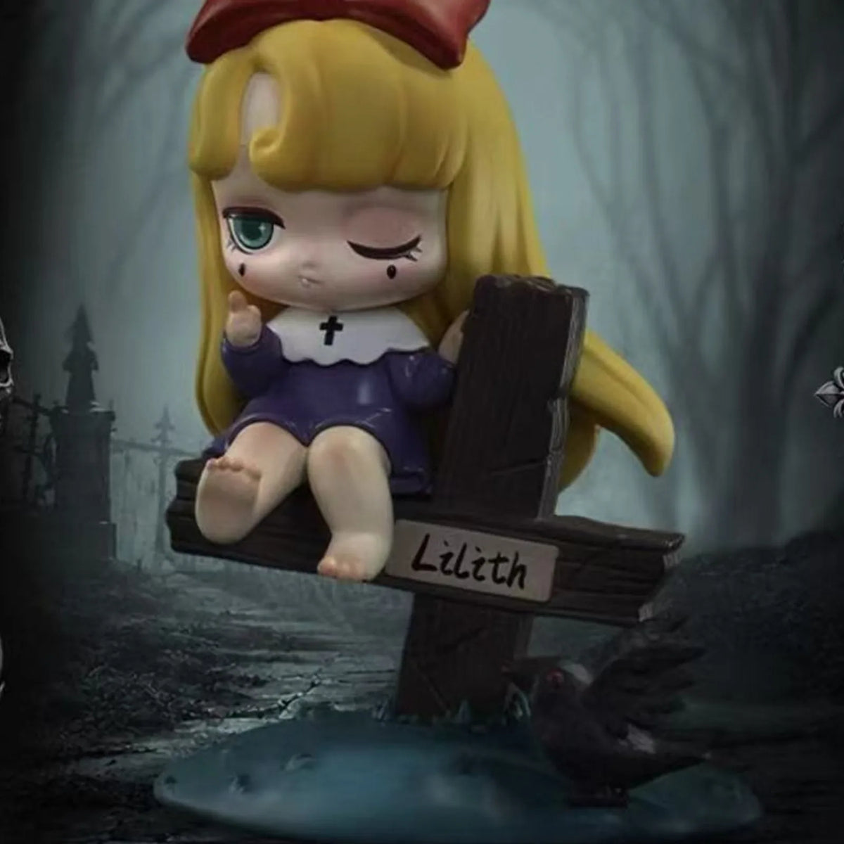 Lilith Nocturnal Shroud Series figure shown individually