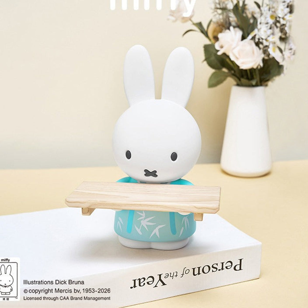 Miffy Tang Dynasty Style Series Tray Ornament Figure Blind Box - Blue Miffy Tang Dynasty tray ornament example; illustrative series image, contents depend on purchase option