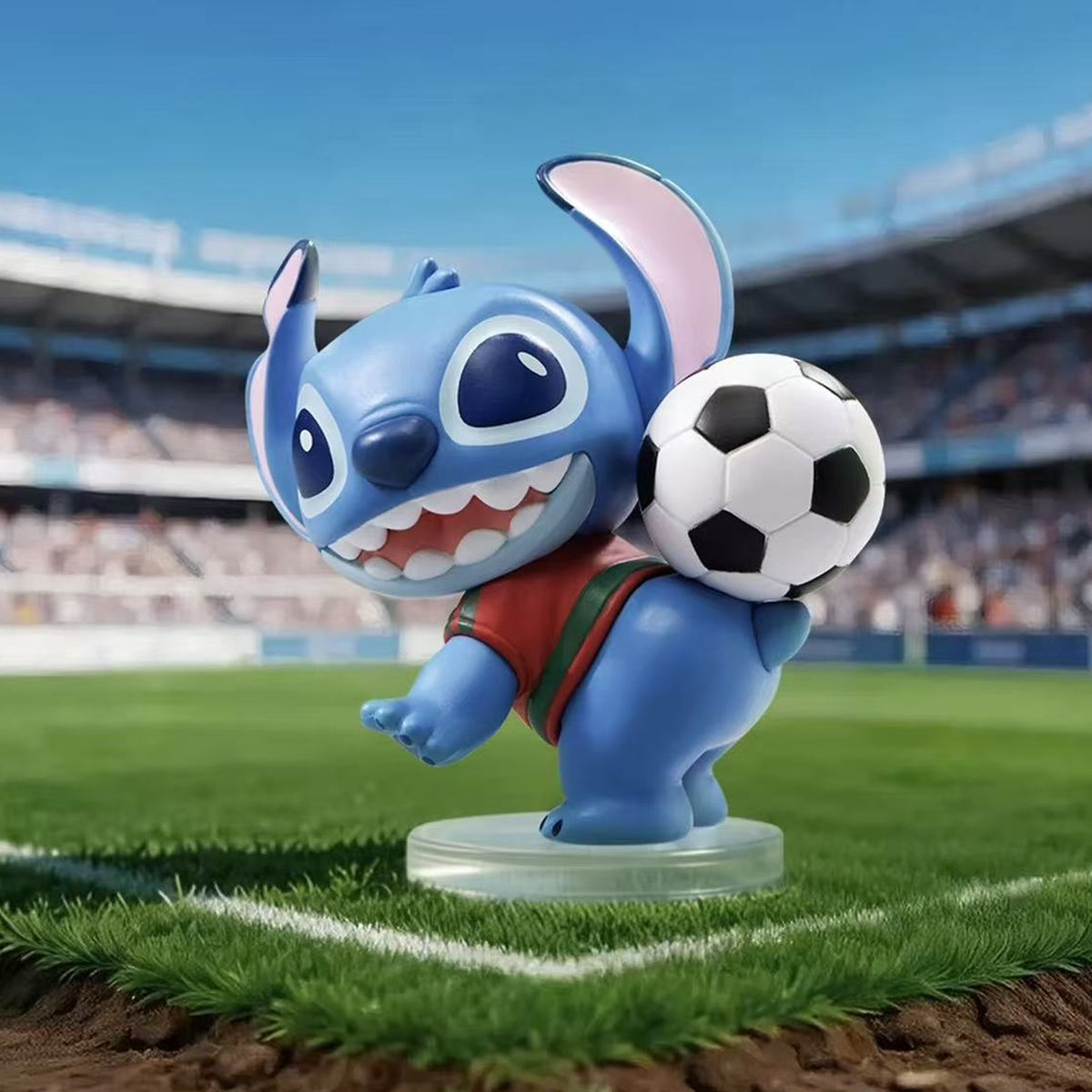 DSN Stitch Goal Match Ready Series Figure Blind Box - Stitch Back Control soccer figure example; illustrative series image, contents depend on purchase option