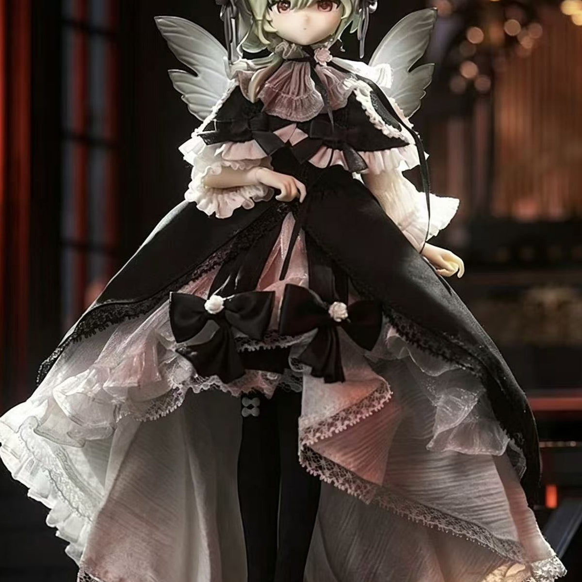 Good Night Ojosama Series Special 1/6 Action Figure BJD Blind Box - physical series design detail 4; pictured example is not guaranteed in a random box