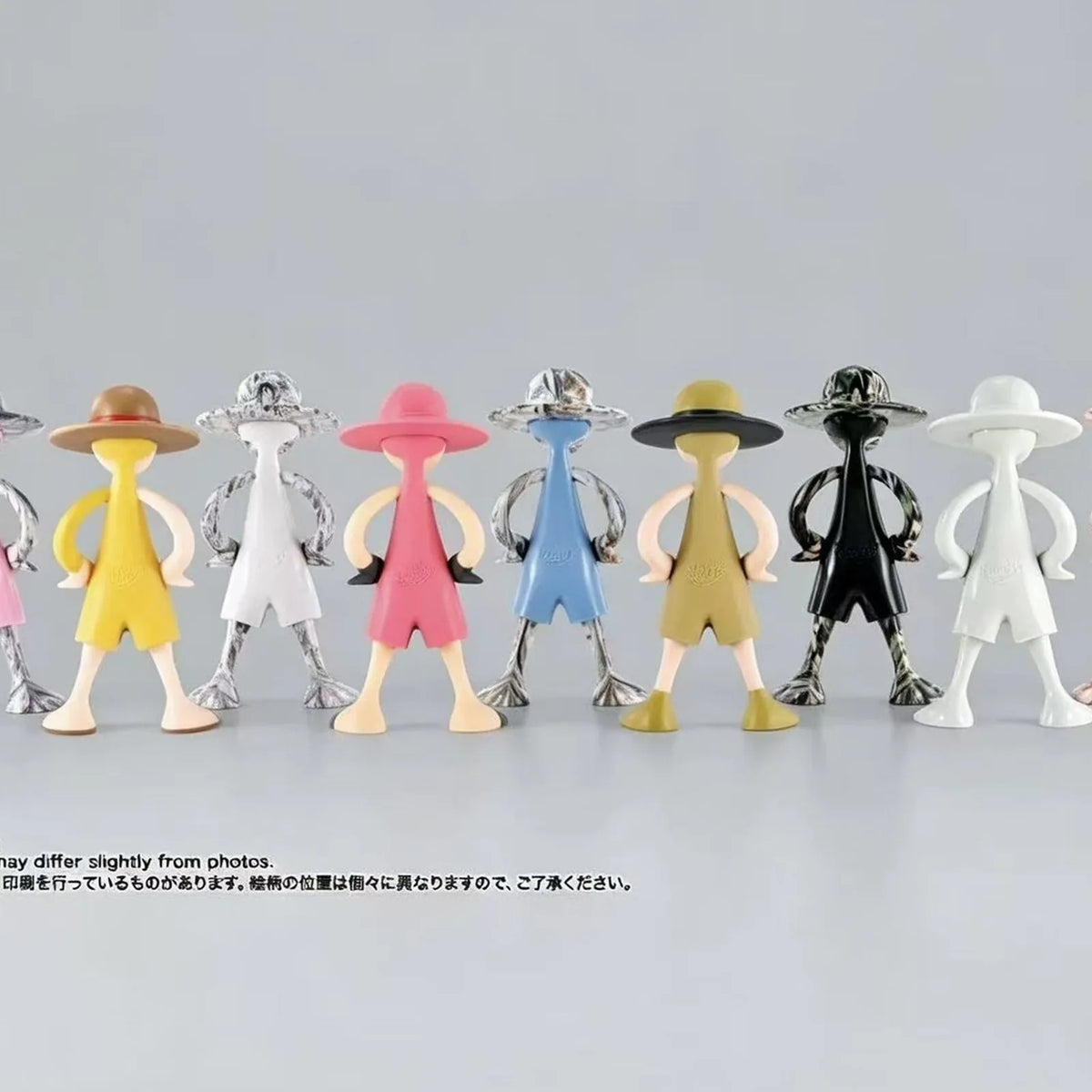 LUFFY's Archive of Adventure Vol.2 partial rear lineup examples