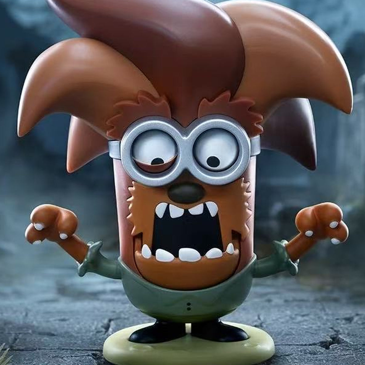 Minion Monsters Series Wind-up Movable Blind Box - Bat costume Minion monster design example; illustrative series image, contents depend on purchase option