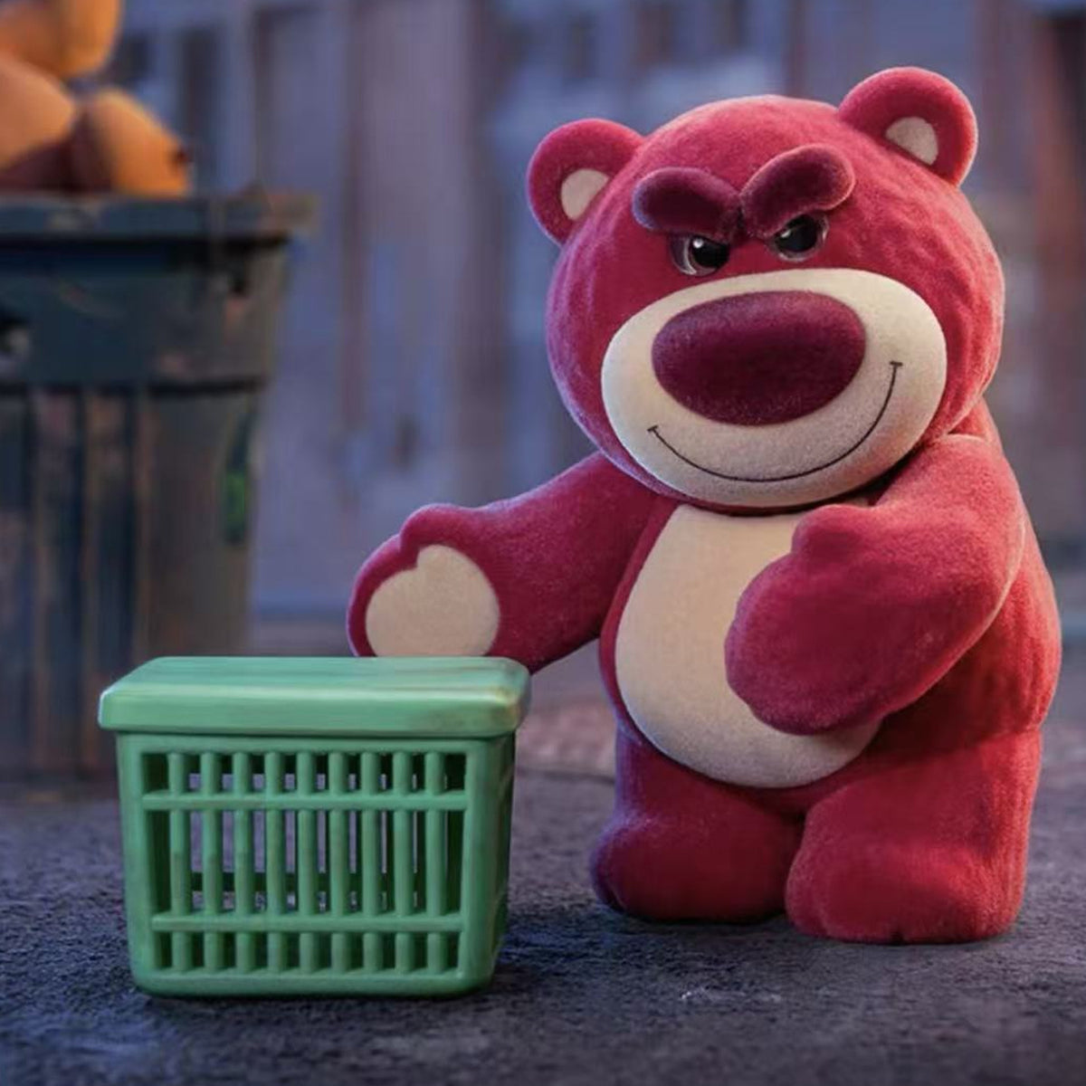 DSN Lotso Charming Big Boss Series Figure Blind Box - Lotso with basket figure example; illustrative series image, contents depend on purchase option