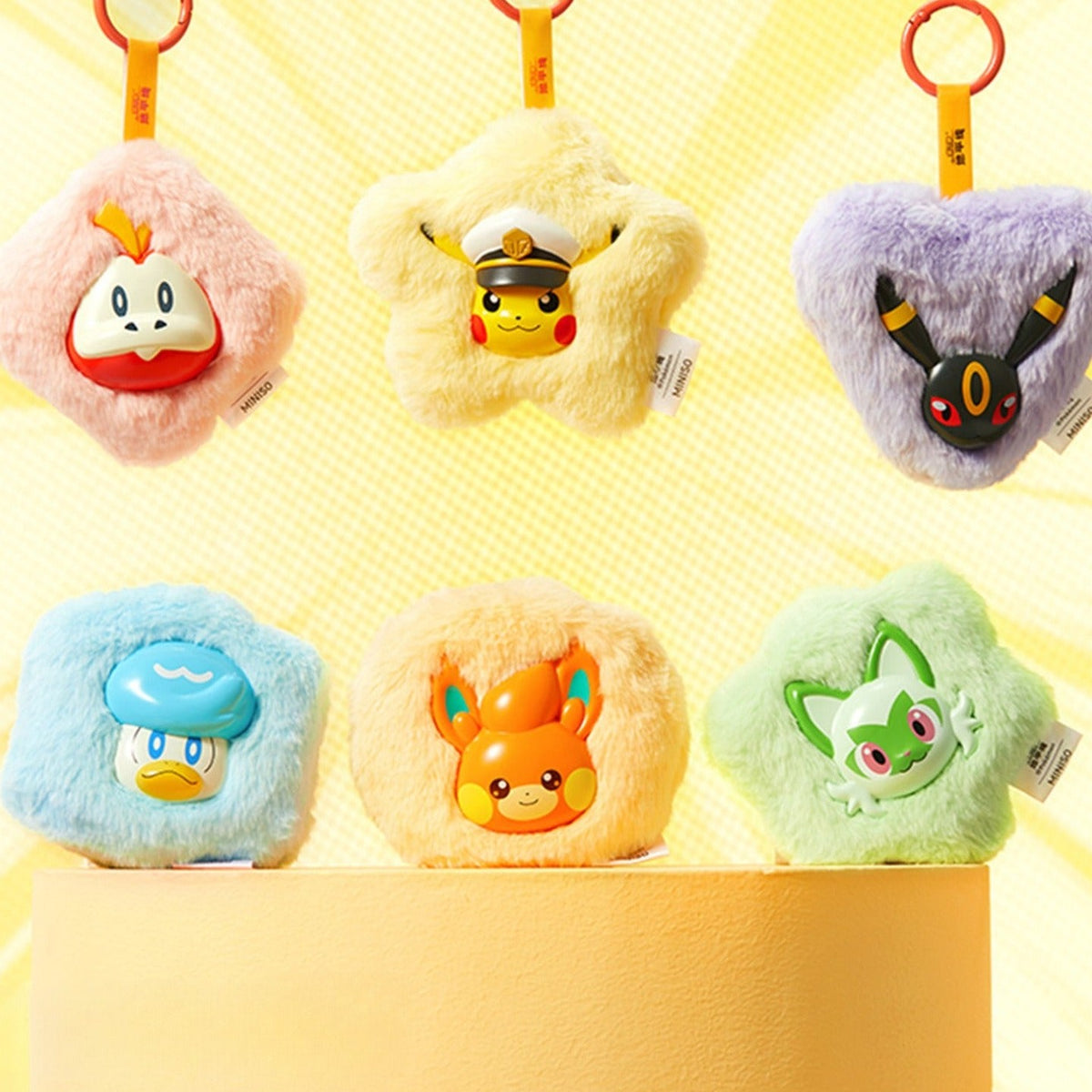 Pokémon Horizons Series Scented Vinyl Plush Pendant Blind Box - Pokemon Horizons plush pendant series designs; illustrative series image, contents depend on purchase option