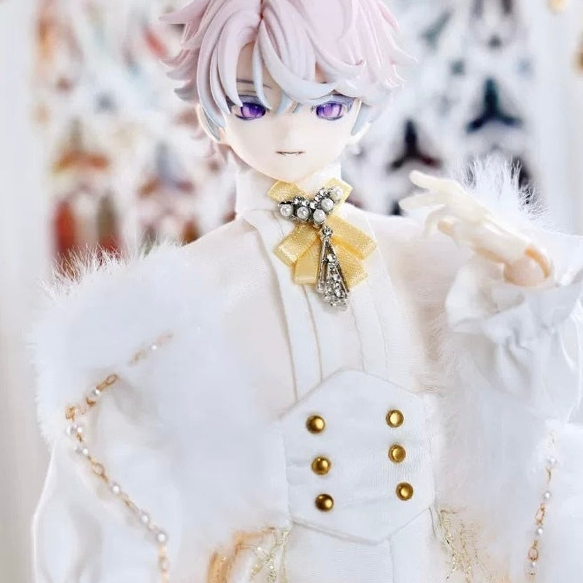 Eternal Night Scar Series Action Figure Blind Box - physical series design detail 3; pictured example is not guaranteed in a random box