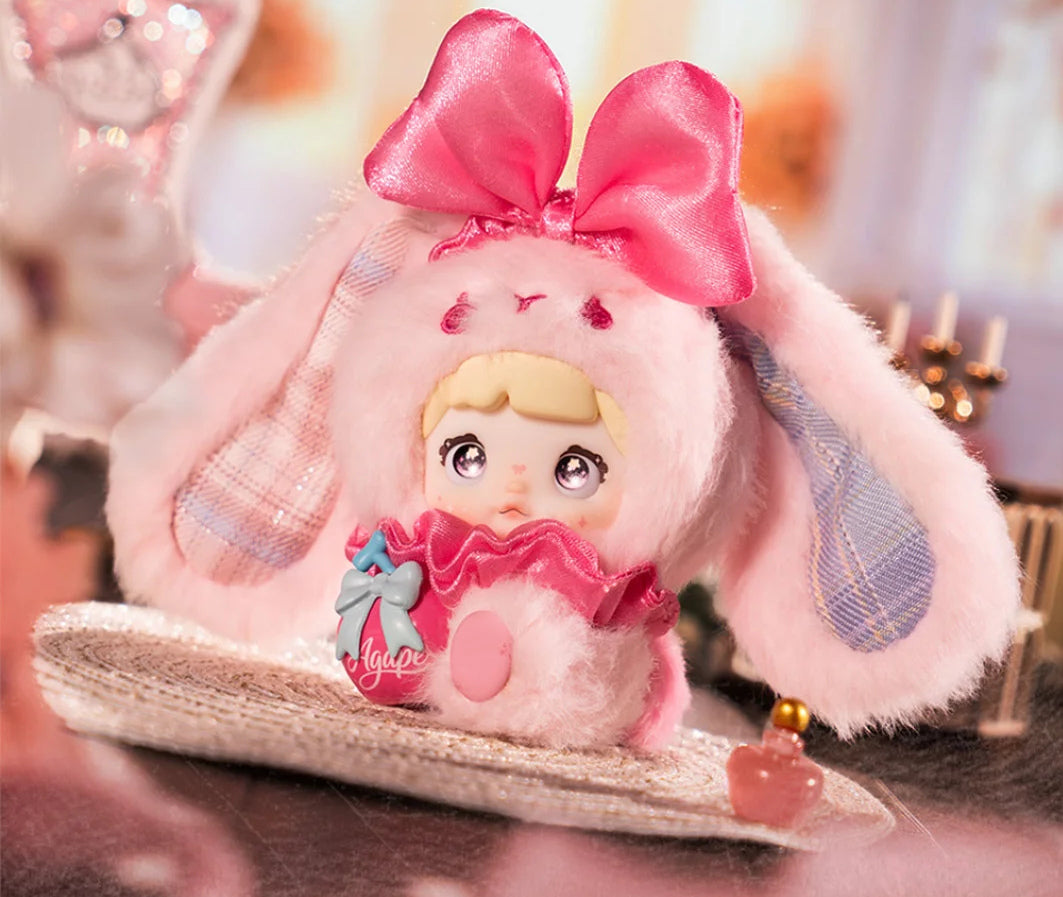 Amore confirmed plush doll — complete front view, original product pixels