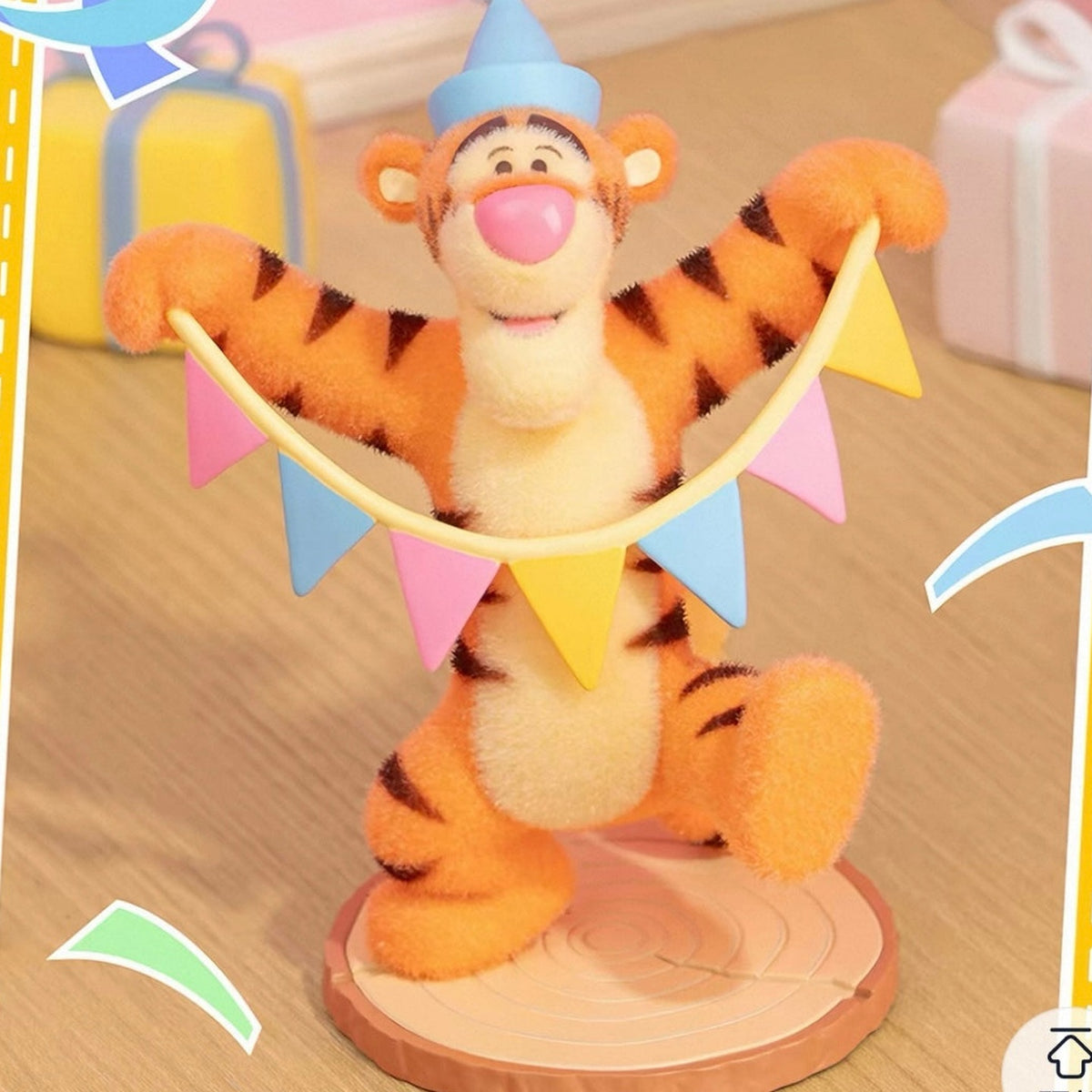 DSN Winnie the Pooh Fun Party Series Figure Blind Box - Tigger party figure example; illustrative series image, contents depend on purchase option