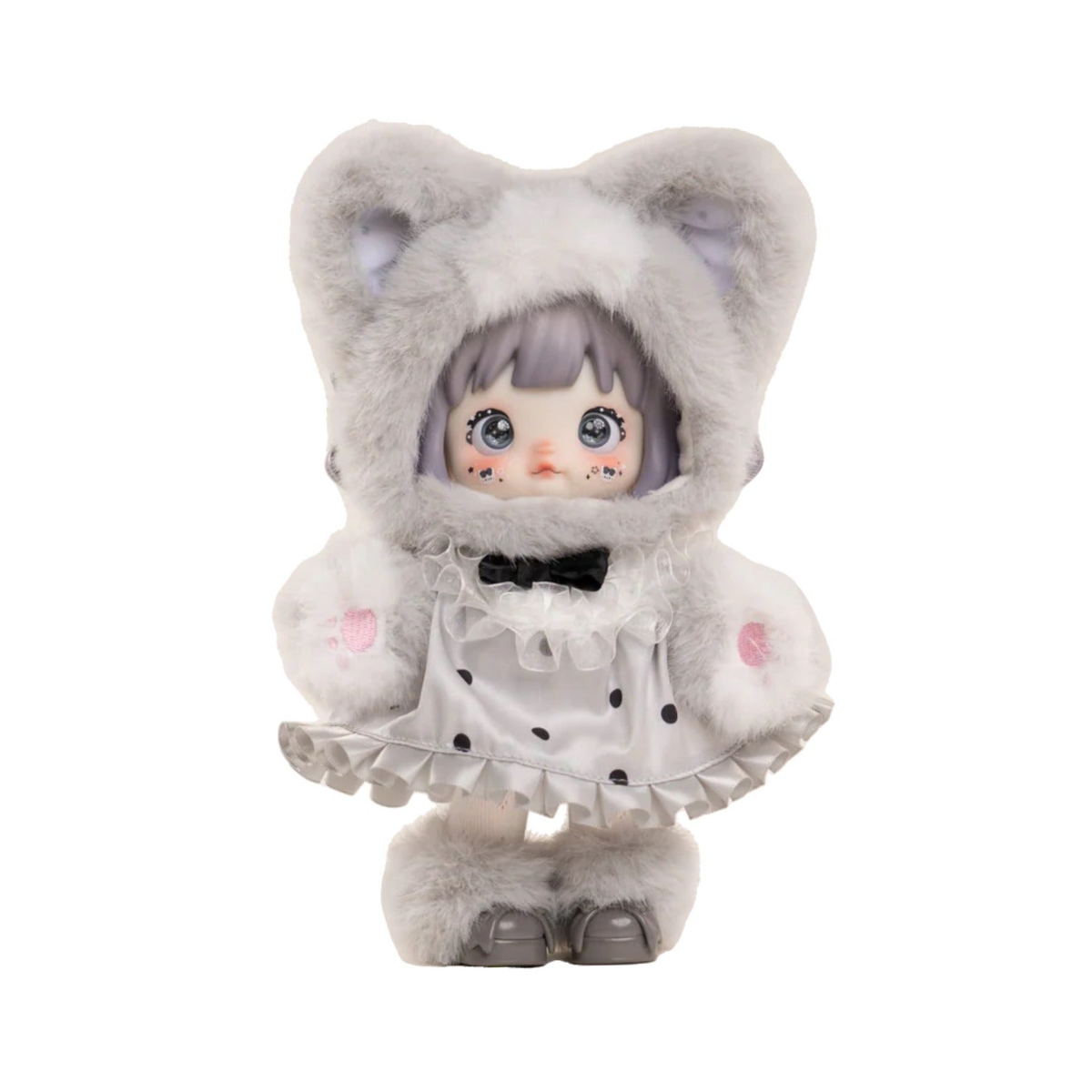 NOMMI Forest Kingdom — Curly Tail Kitty original white-background front view