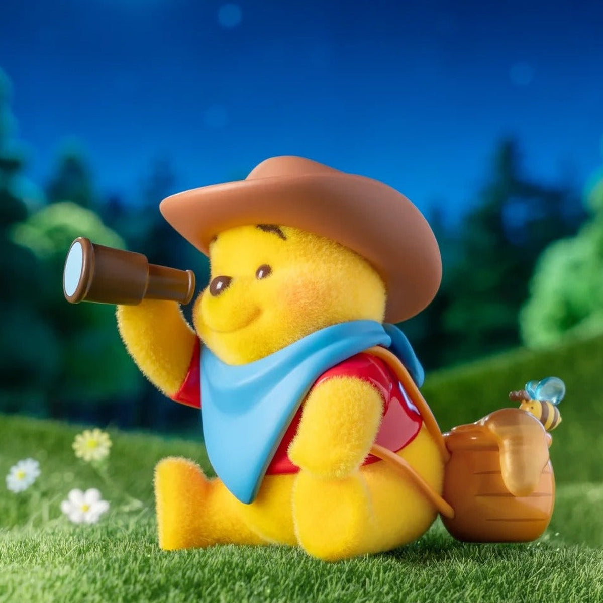 DSN Winnie the Pooh 100th Honey Quest Series Figure Blind Box - Pooh Letter from Afar figure example; illustrative series image, contents depend on purchase option
