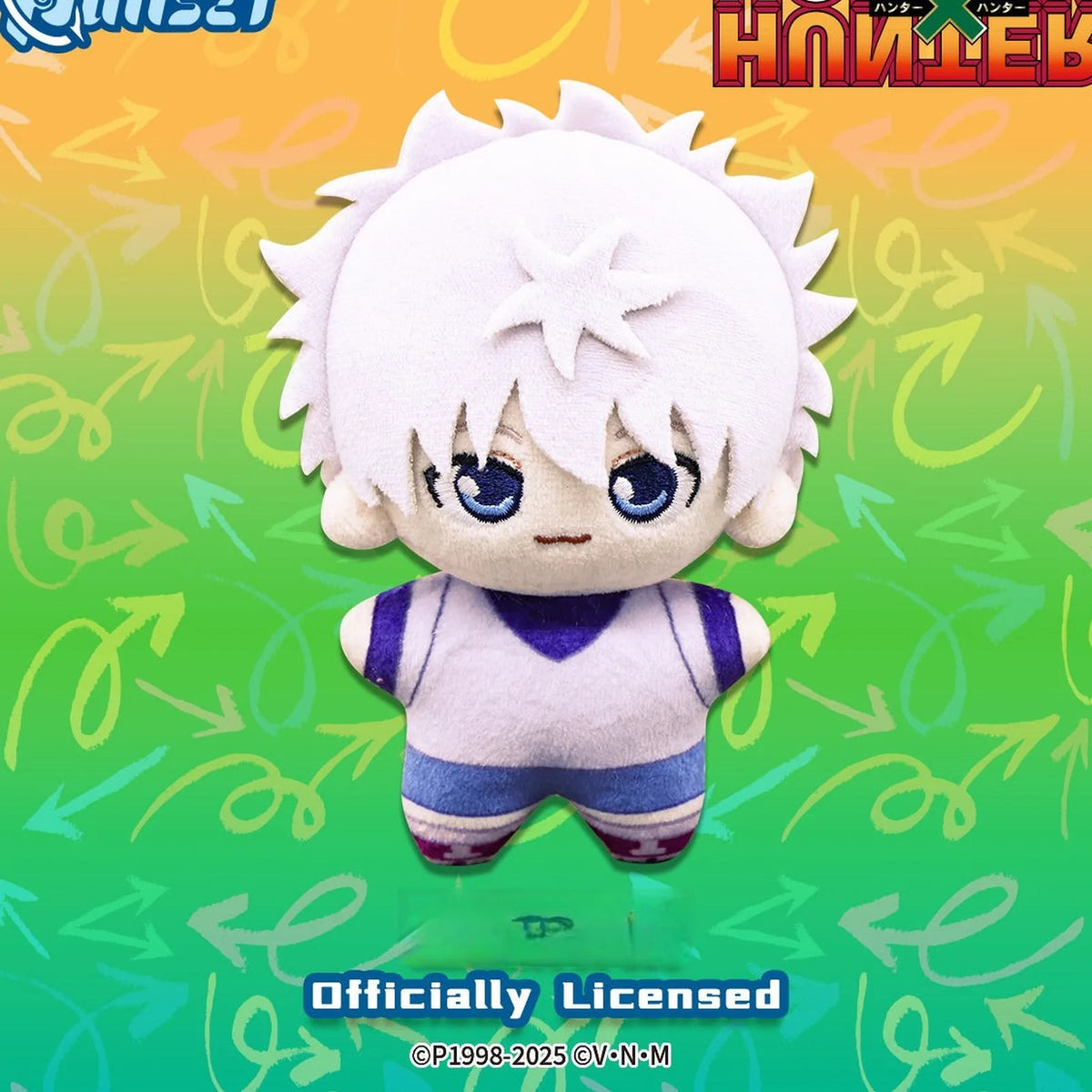 White-haired Hunter x Hunter plush in purple outfit | KikiBuddies
