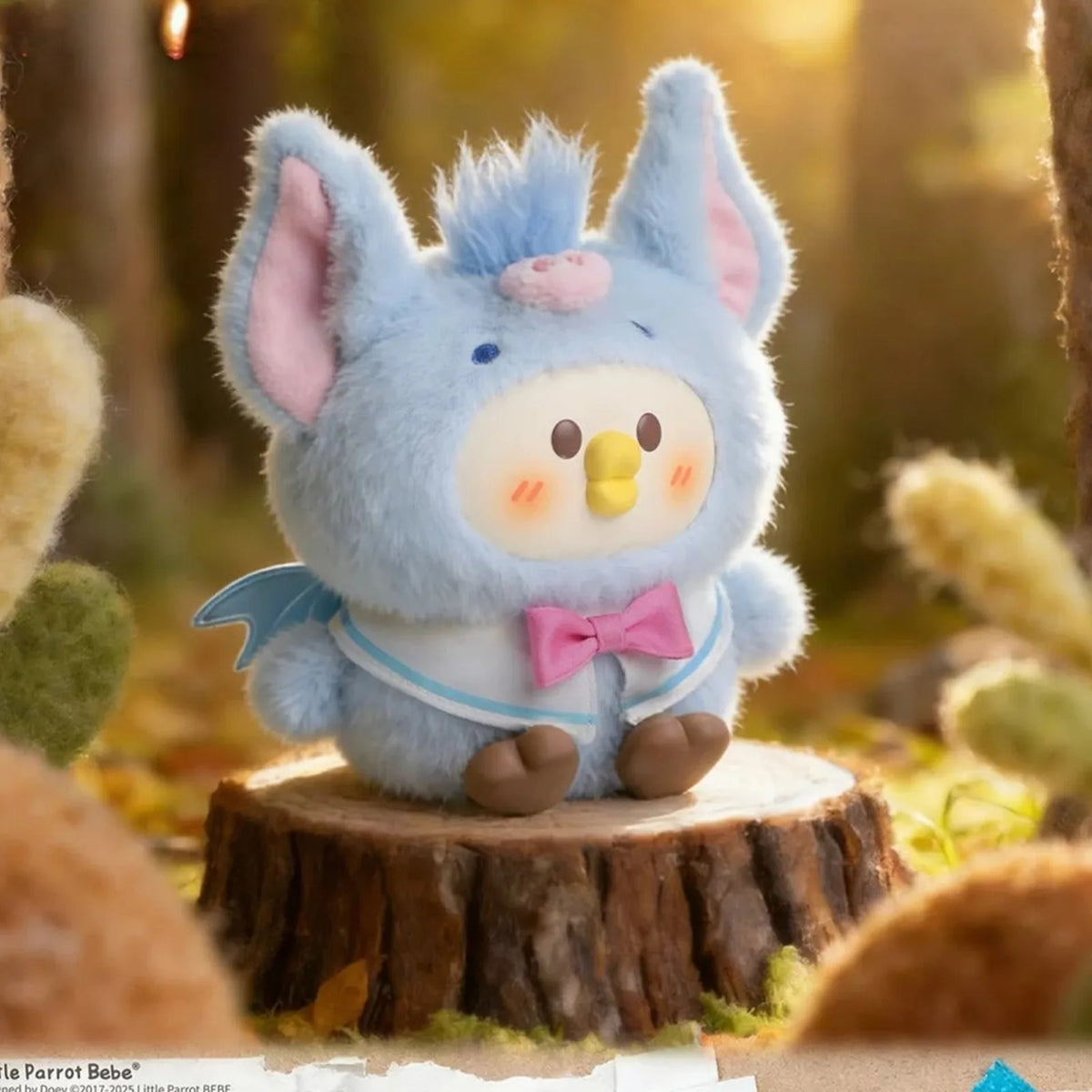 BEBE plush in a blue bunny costume | KikiBuddies