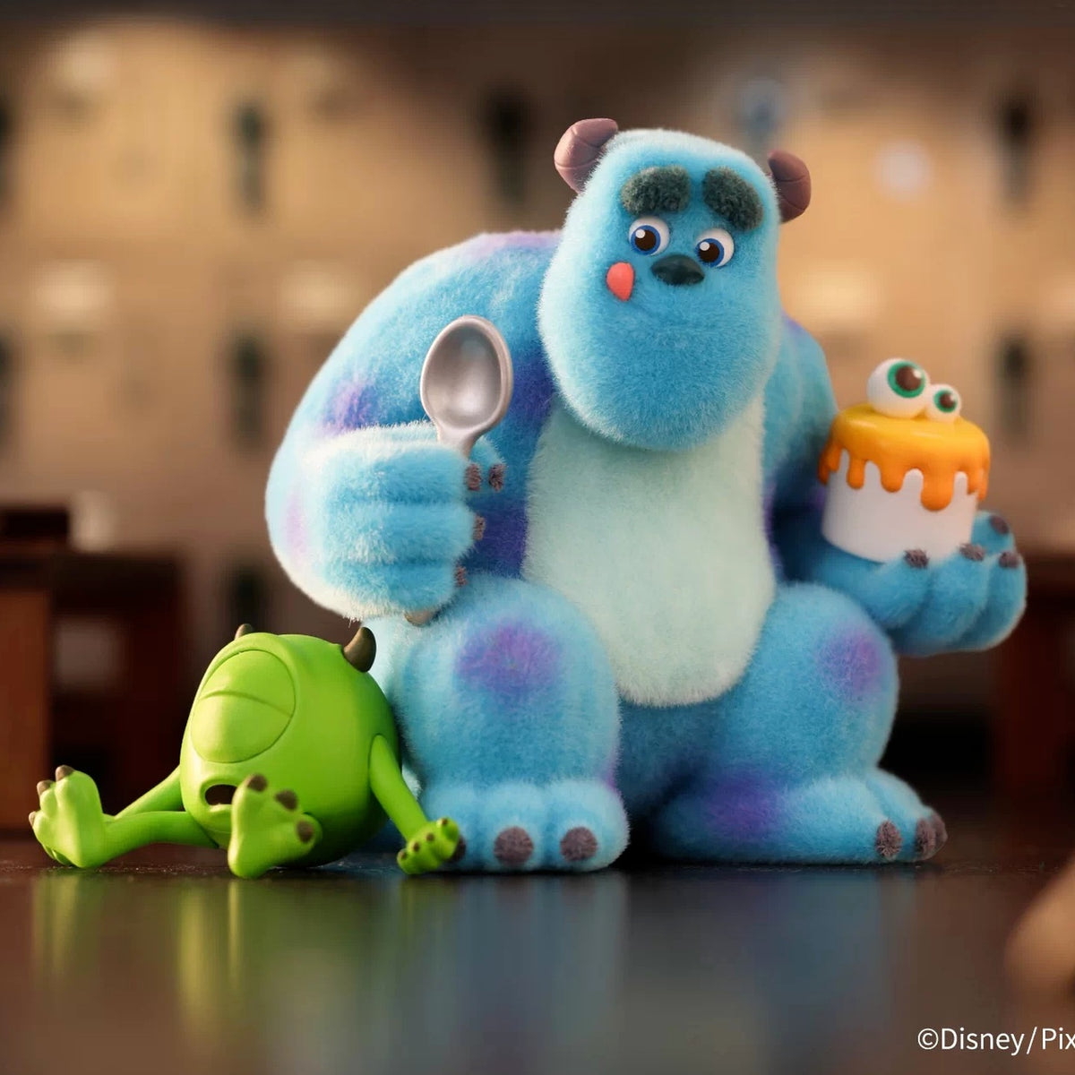 DSN Monsters Work Log Series Flocked Figure Blind Box - Sully and Mike Break Time boxed design example; illustrative series image, contents depend on purchase option