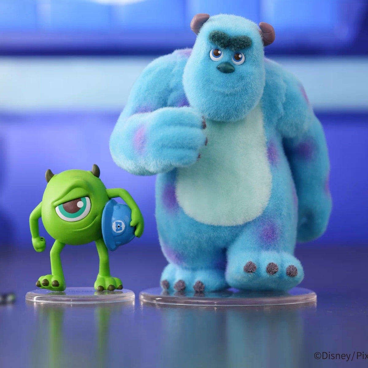 DSN Monsters Work Log Series Flocked Figure Blind Box - Sully and Mike Confident Stride boxed design example; illustrative series image, contents depend on purchase option