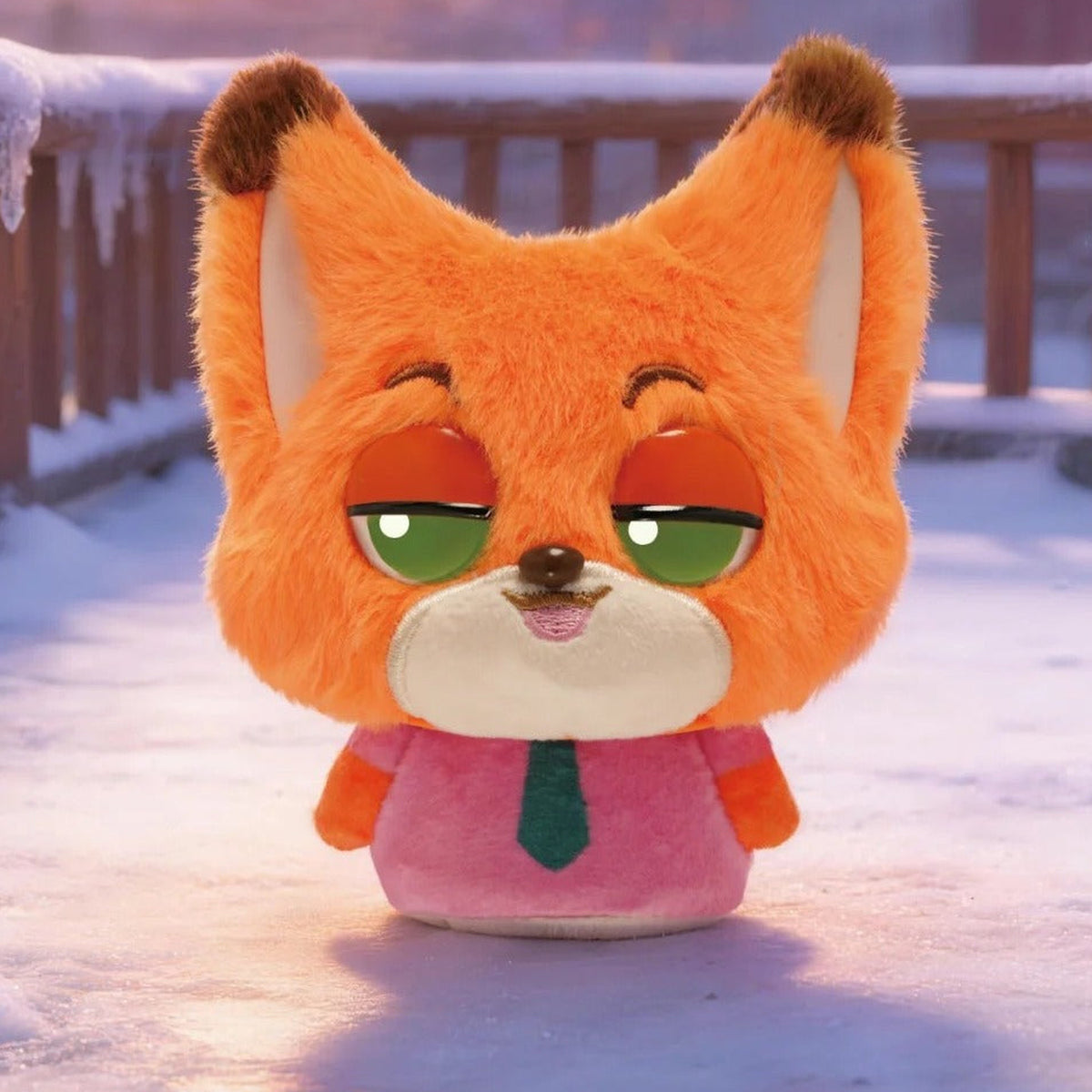 DSN Zootopia 2 Bouncing Fluffy Series Plush Blind Box - Nick Bouncing Fluffy plush example; illustrative series image, contents depend on purchase option