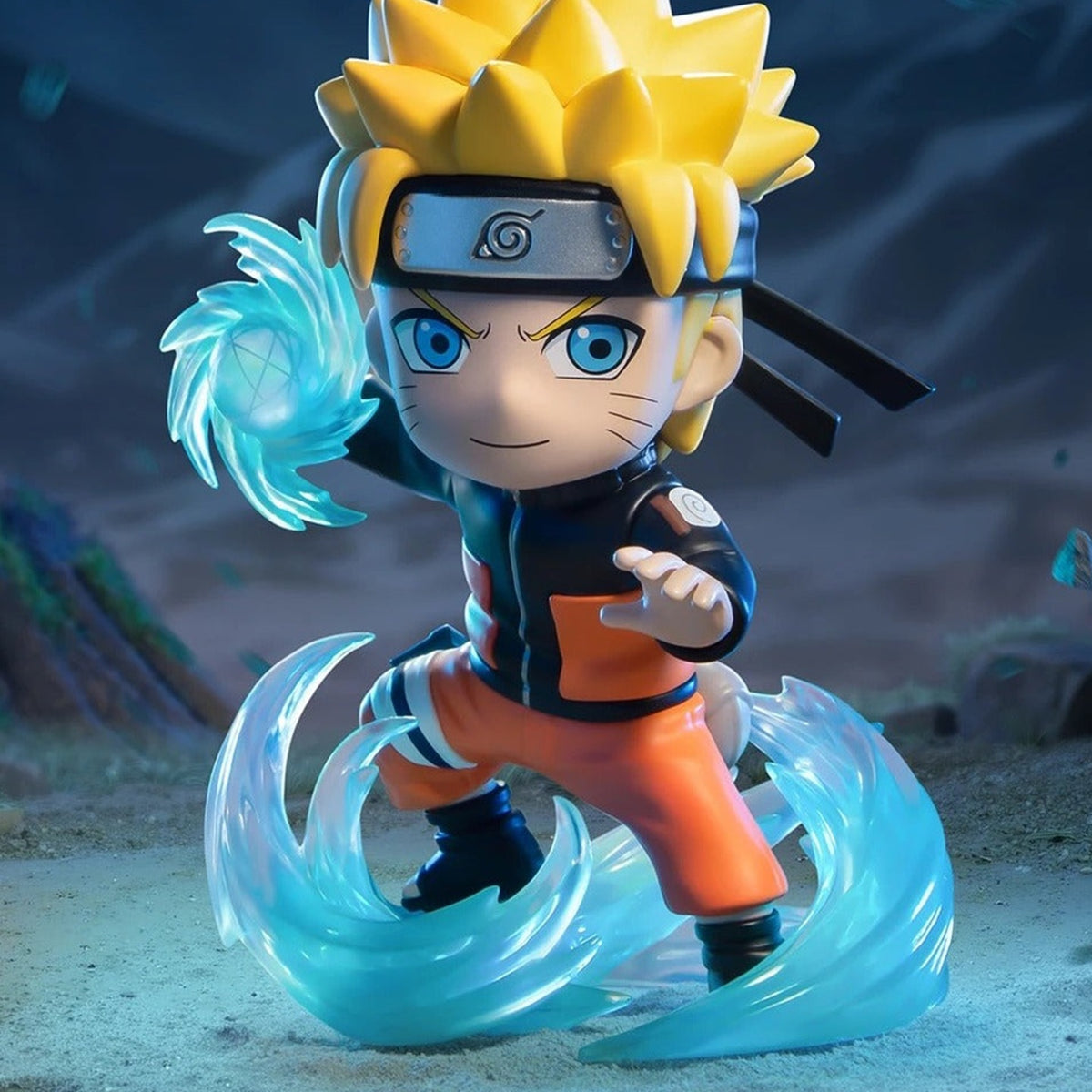 Naruto Shippuden Ultimate Battle Series Figure Blind Box - Naruto blue effect figure example; illustrative series image, contents depend on purchase option
