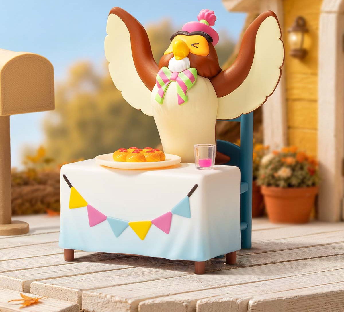 Disney Winnie the Pooh Let's Party! Series Figures — series example; random contents not guaranteed