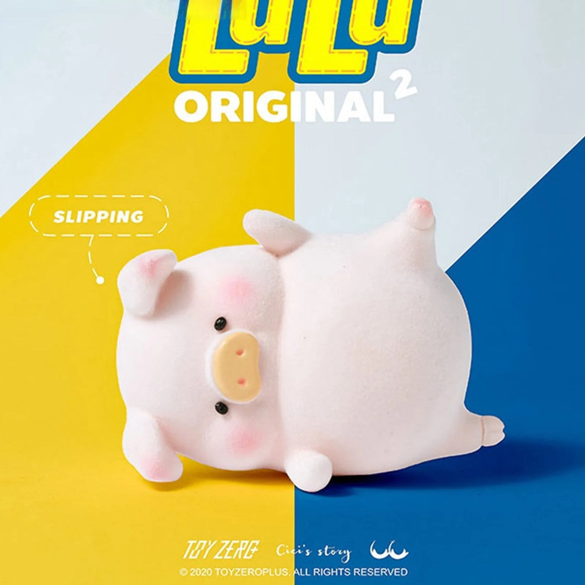 LuLu the Piggy Original 2nd Series Slipping figure example; random-box contents vary