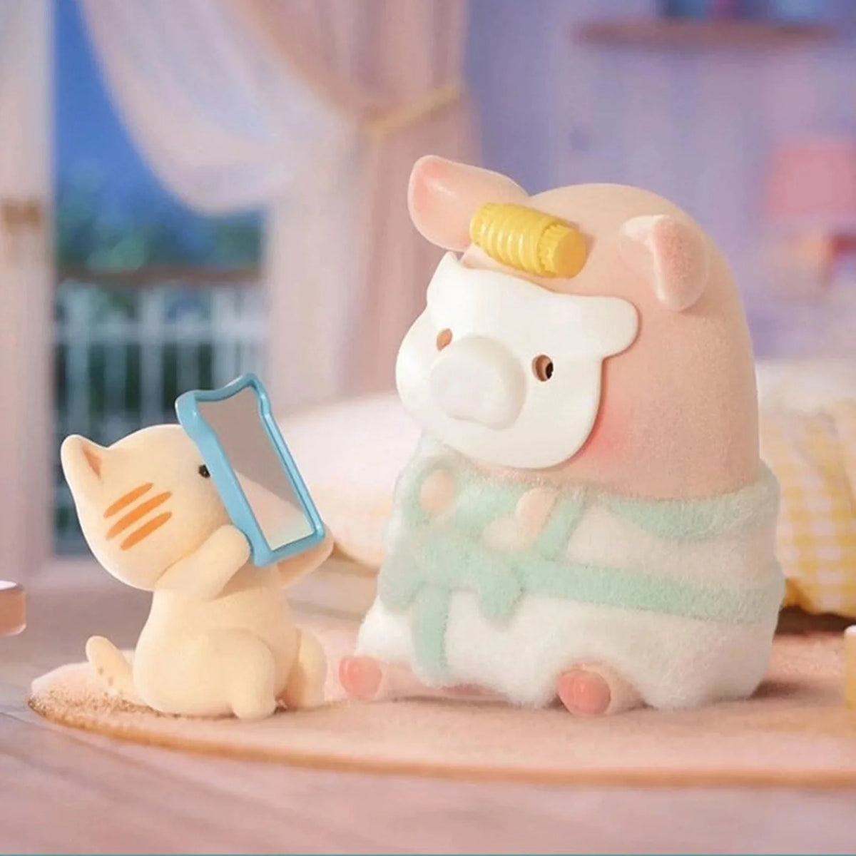 LuLu the Piggy Stay with You blind-box series figure example 2; random-box contents vary