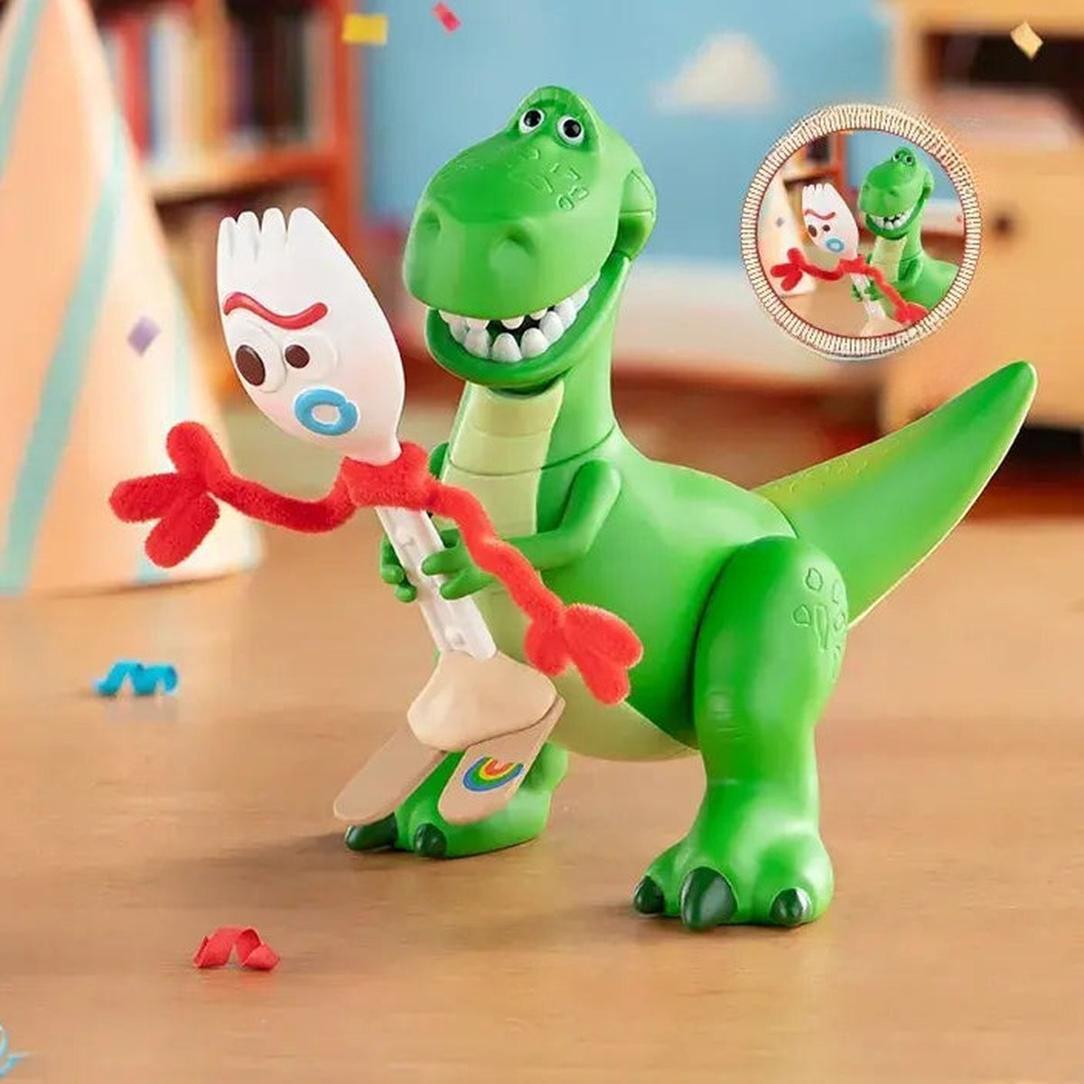 DSN Toy Story Playful Party Series Figure Blind Box - Rex and Forky Playful Party design example; illustrative series image, contents depend on purchase option