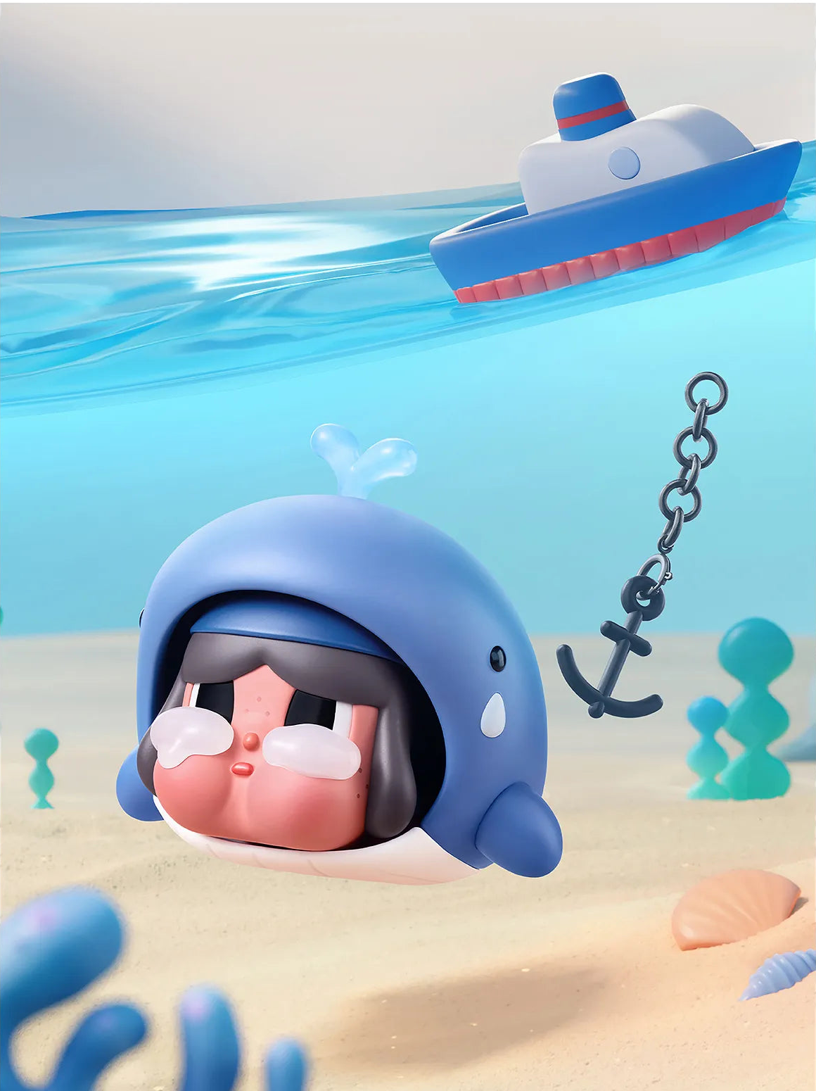 CRYBABY Cry Me an Ocean - regular The Whale display; not The Whale Shark