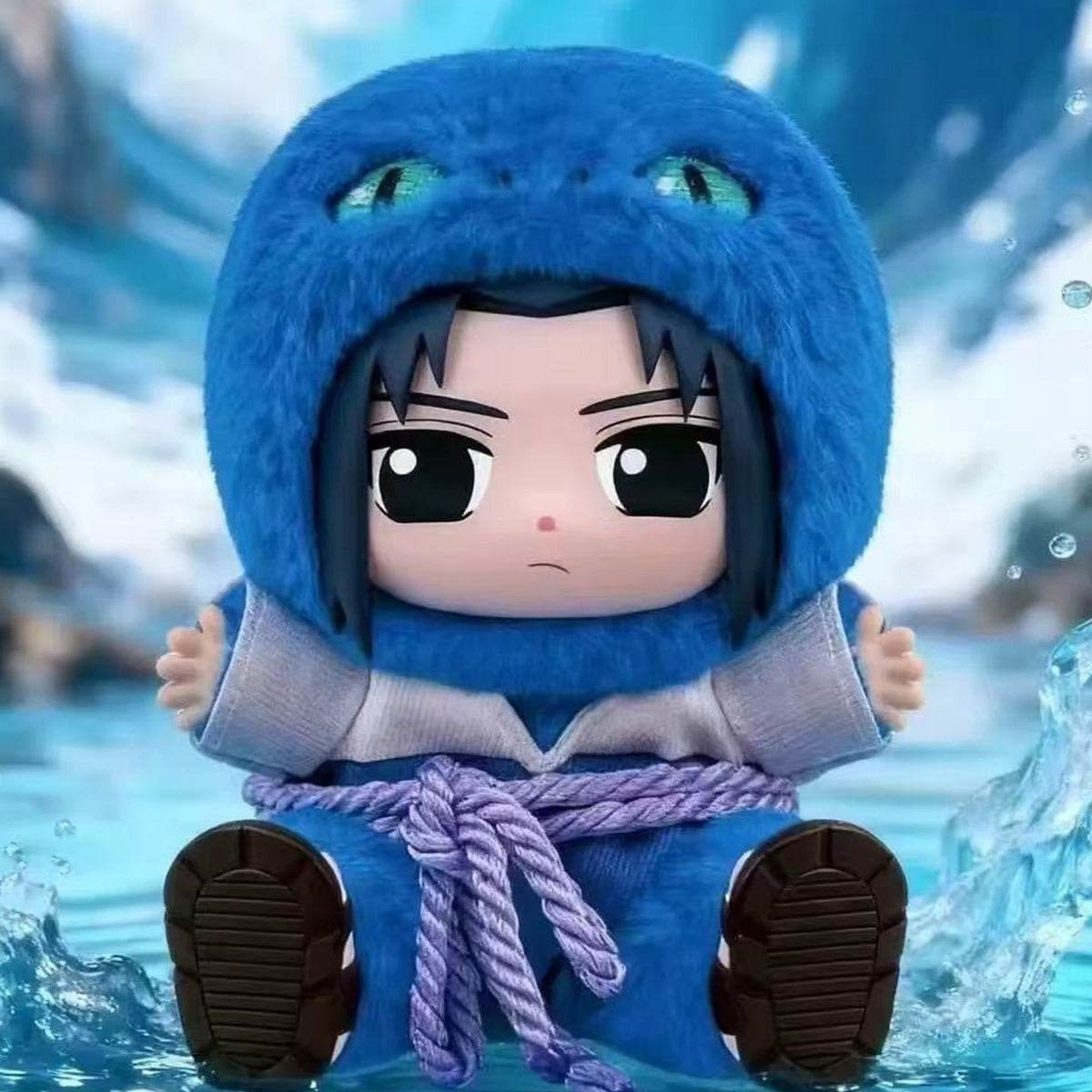 Naruto Beast Party V2 Series Plush Dolls, Blind Box - Sasuke Beast Party V2 plush example; illustrative series image, contents depend on purchase option
