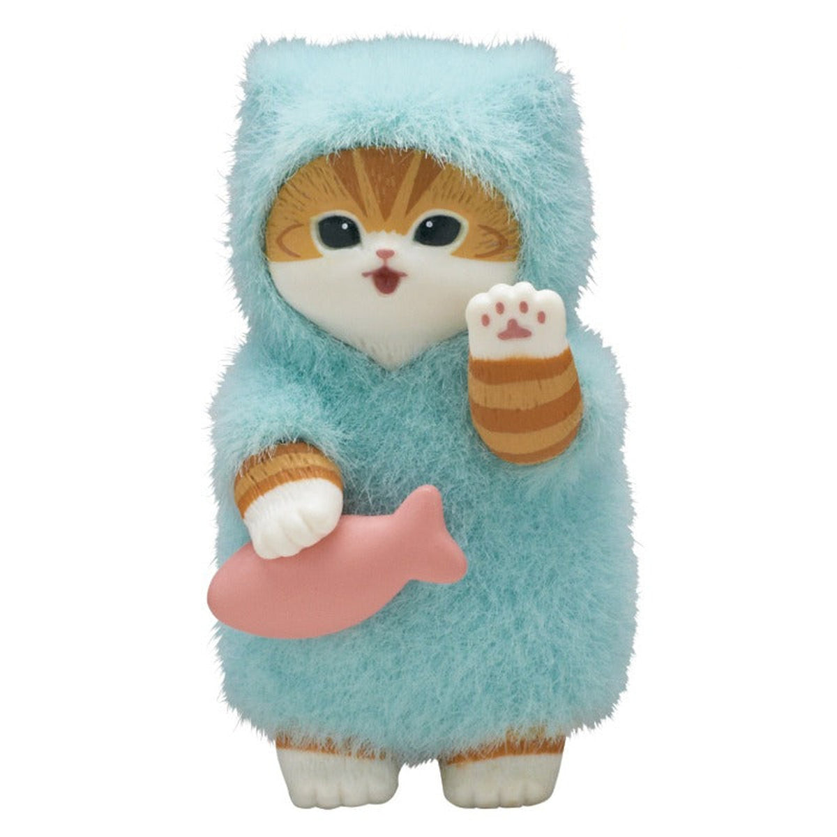 Mofusand Pajama Series Figures, Blind Box - Complete blue cat-pajama Mofusand figure; random design not guaranteed