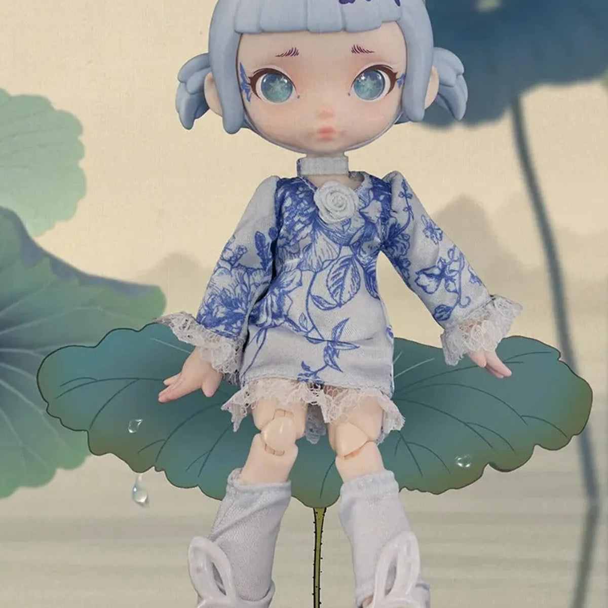 Laura Luminous Melody Series BJD Dolls, Blind Box - physical series design detail 2; pictured example is not guaranteed in a random box