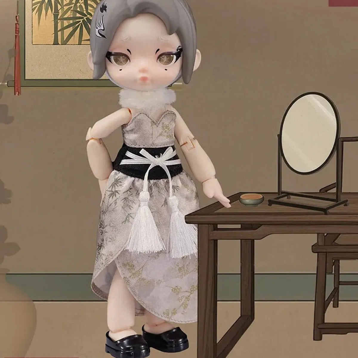 Laura Luminous Melody Series BJD Dolls, Blind Box - physical series design detail 4; pictured example is not guaranteed in a random box