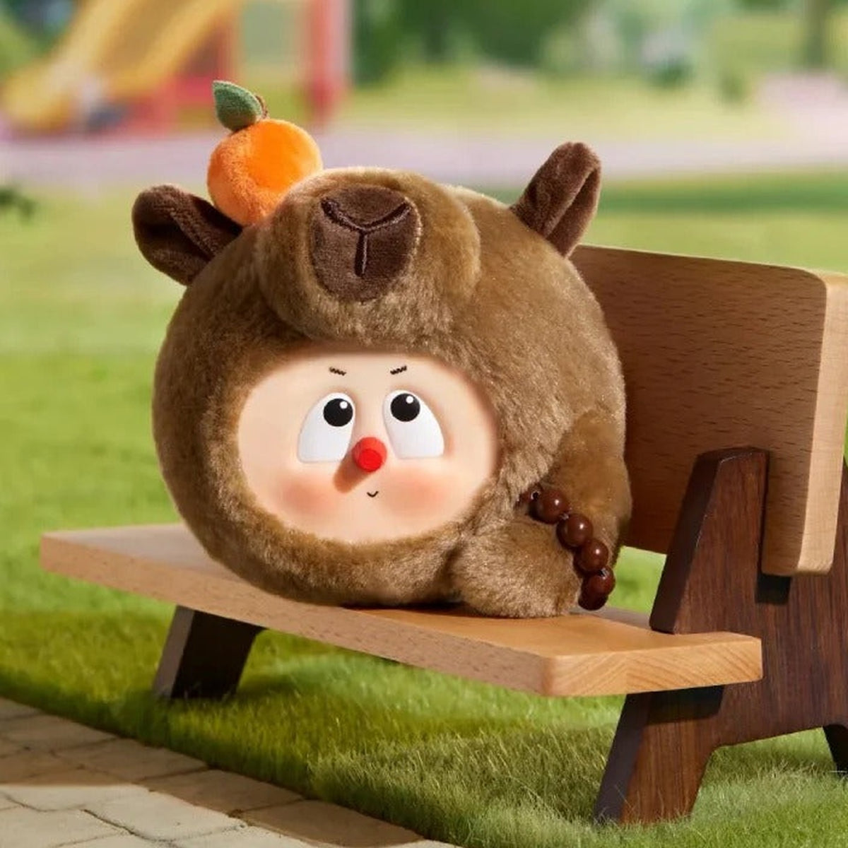 Emodo-Fuzzy Zootopia Series Plush Dolls, Blind Box - Emodo buffalo costume plush example; illustrative series image, contents depend on purchase option