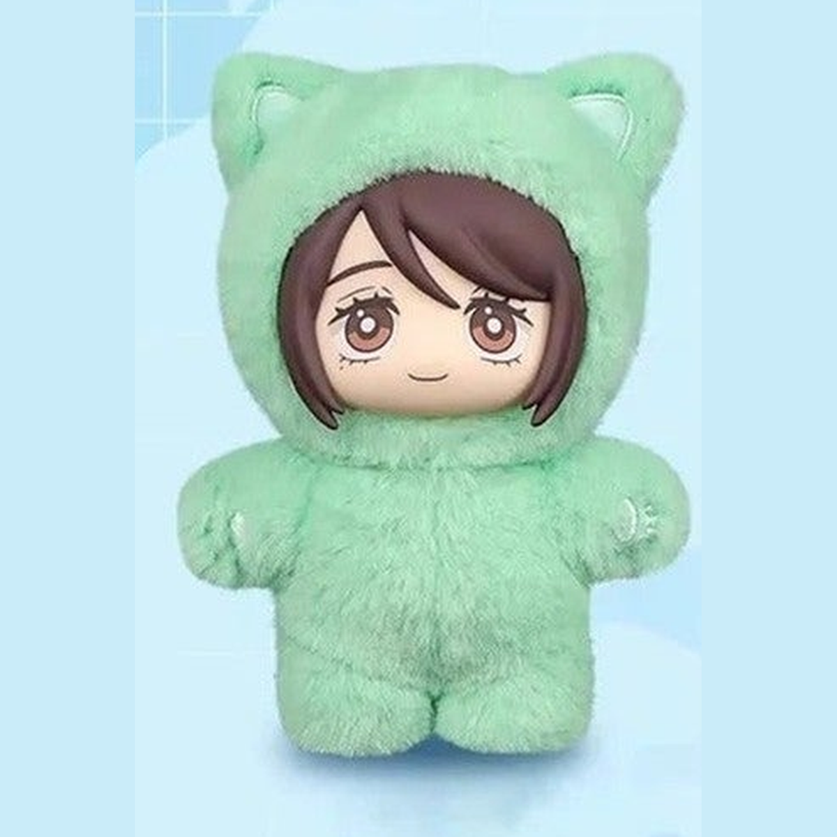 Shoko Ieiri cat-ear plush design; named option reference